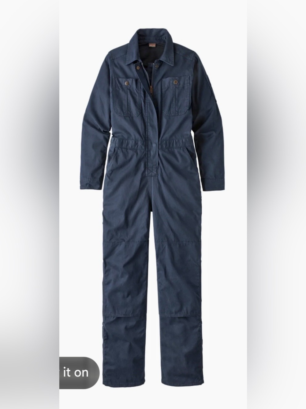Patagonia Navy Blue Women's Shop Coveralls